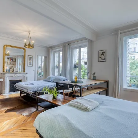 Dans Les Arbres A Montmartre Paris